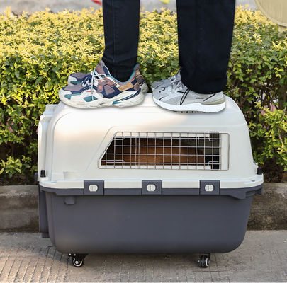 ボタンを閉めるポータブル ペットバッグ 大容量 旅行用品のための猫の檻