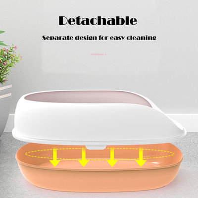 猫のゴミ箱 防水 ペット犬 トイレ 広い空間 猫 プラスチック 猫 トレイ 室内用