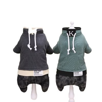 クラシック ニットウェア ペット ドッグ ウール フーディ 柔らかい セーター 冬の小犬の服