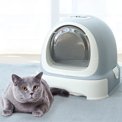 自動浄化 複数の猫友達のためのプラスチックネコゴミ箱
