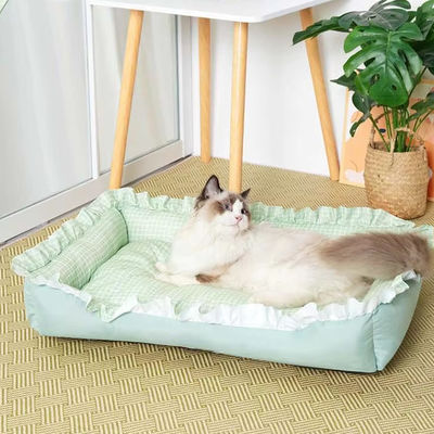 洗える毛糸の猫ベッド 簡単に洗えるため,カスタマイズ可能で洗える機械