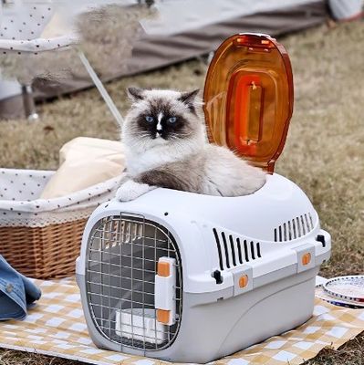 自動車旅行用アクセサリー 小型/中型犬や猫のためのペット輸送用ケージ