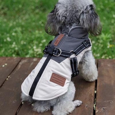 機能 暖かい 快適 防水 カメネック 犬 冬服 小型 中型 犬