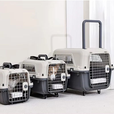 ペット用小型犬と猫のための航空輸送箱 持続可能なハード表面旅行用