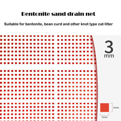 プラスチック ペット用品 半閉ざされた猫のゴミ箱 広いスペースと換気装置