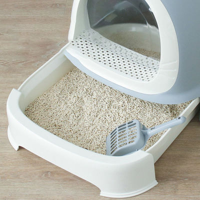 猫と犬のための猫のゴミ箱 プラスチック製のキャプチャ付きのシフトキティの引き出し トイレ