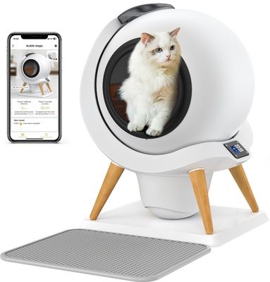 スマートゴミ箱 自浄化自動猫トイレ箱 大容量とAPP制御