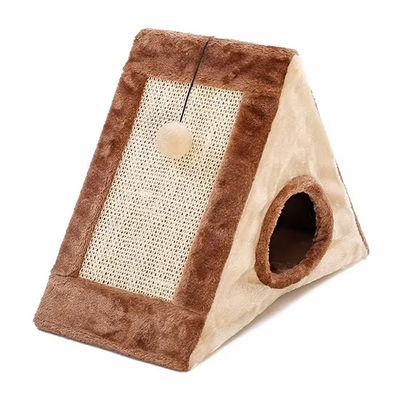 猫 掻き 寝 遊んで 三角 猫 磨き 爪 玩具 猫 巣 家具