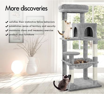 多色 オプション 猫の木 統合 シサル 快適 耐久 高い猫 活動 スクラッチャー 木