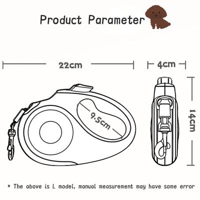 ペット犬用ワイヤーリードのカスタマイズサービス 歩行と衝撃耐性を容易にする