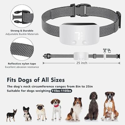 自動充電可能な犬訓練 吠え制御襟 柔らかい