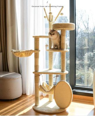 販売 遊びや睡眠のための猫のスケラピングボード 大きな高い猫のクライミングフレーム