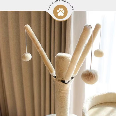 販売 遊びや睡眠のための猫のスケラピングボード 大きな高い猫のクライミングフレーム