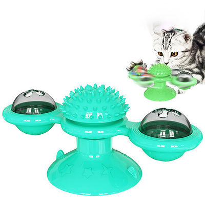 人気 スタイル 猫 ターンテーブル 風車 食べ物 玩具 猫 玩具 オーダーメイド ロゴ 受け入れられる