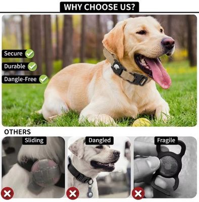 反射ナイロン犬襟 調整可能なGPS訓練襟