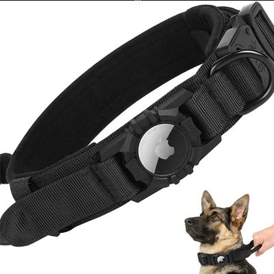 ナイロンの犬のトレーニングカラー ランニング ウォーキング ウォーキング エアタグ トラッカー 保護ケース 今