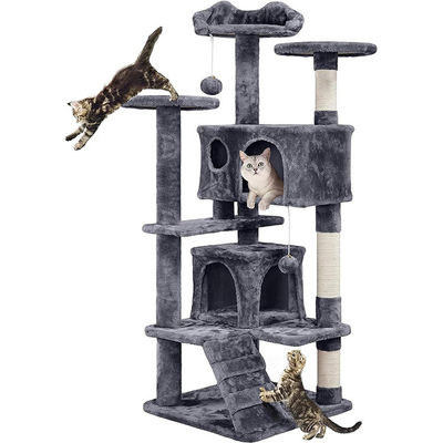 猫 掻き 寝 遊んで ODM デザイン 大きな猫 ツリーハウス コンドミニアム シサルロープ