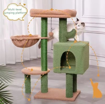 猫 掻き家 玩具 小型 緑色 猫 樹 カクタス 猫 室内 猫 の ため の 掻き 器