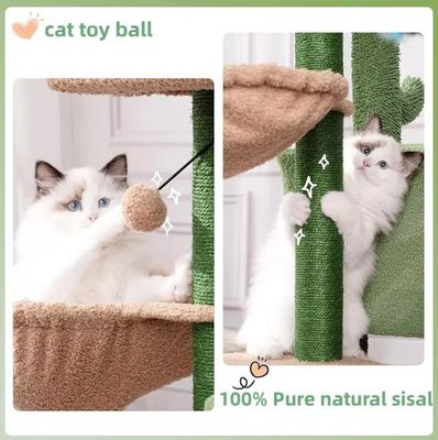 猫 掻き家 玩具 小型 緑色 猫 樹 カクタス 猫 室内 猫 の ため の 掻き 器