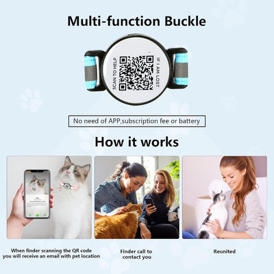 カスタマイズされたロゴ 受け入れられるペットトレーナー ネックレス QRコード 柔らかいポリエステル素材