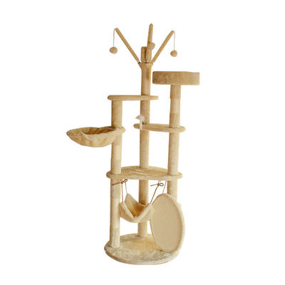 多層猫 登り Sisal フレーム モダン 木 大きい猫 木 塔 家具 スクラッチ ポスト