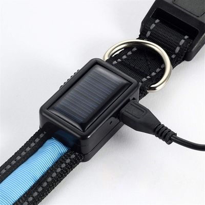 調整可能なUSB 再充電可能な超明るい安全ライト 活動犬のための犬のカラー