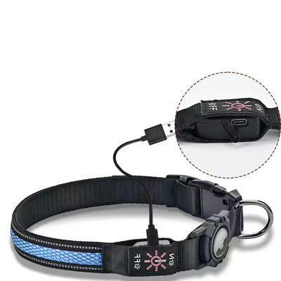 調整可能なUSB 再充電可能な超明るい安全ライト 活動犬のための犬のカラー