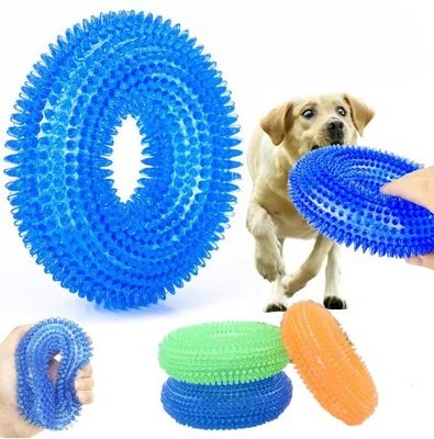 ペットドッグ インタラクティブ 噛むおもちゃ 尖った噛みつき 耐える刺歯 犬用の歯磨きおもちゃ
