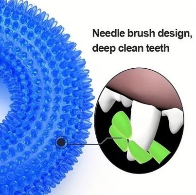 ペットドッグ インタラクティブ 噛むおもちゃ 尖った噛みつき 耐える刺歯 犬用の歯磨きおもちゃ