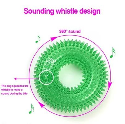 ペットドッグ インタラクティブ 噛むおもちゃ 尖った噛みつき 耐える刺歯 犬用の歯磨きおもちゃ