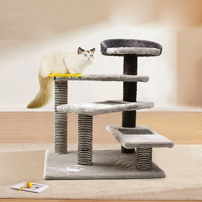 SISAL 猫屋 玩具 タイプ 猫 掻き家 玩具 登山 活動塔