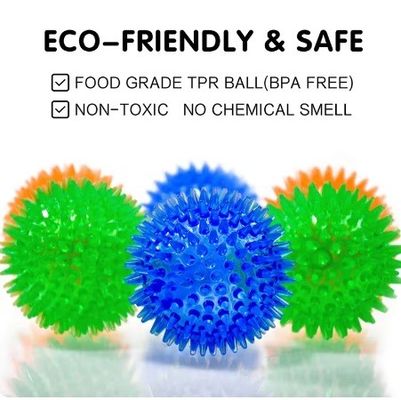 無毒 環境に優しい犬用玩具 TPR 犬用歯磨き用玩具ボール