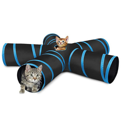 スタイル 人気 折りたたむ 柔らかい 猫 円 トンネル 玩具 方形 脱ぎ取れる 毛皮 猫 スクラッチャー トンネル