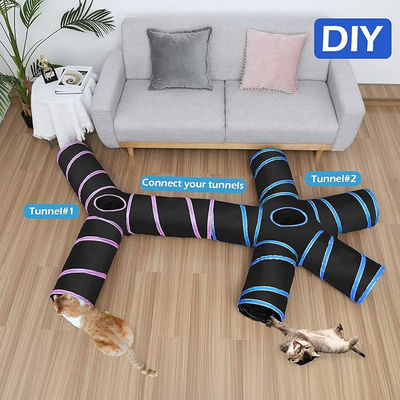 安全で耐久性のある 3 Way 4 Way 5 Way Cat トンネル トイ