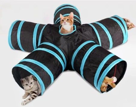安全で耐久性のある 3 Way 4 Way 5 Way Cat トンネル トイ