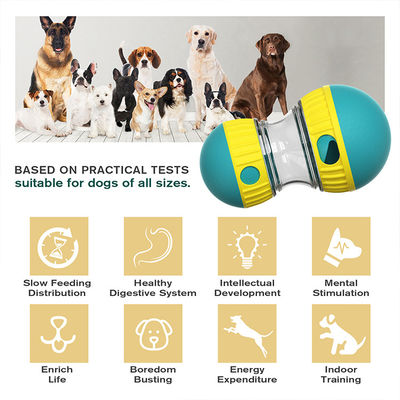 ABS インタラクティブな犬用玩具 小型犬用 ゆっくりと餌を与えるボウルに最適な代替品