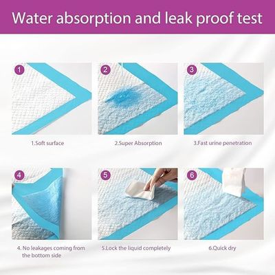 日常の季節の排尿訓練のための超大型 使い捨て犬パッド 56x56cm