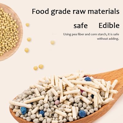 柔らかい砂 生物分解性 豆腐 猫ゴミ 低追跡 強い凝縮 猫のためのODMデザイン