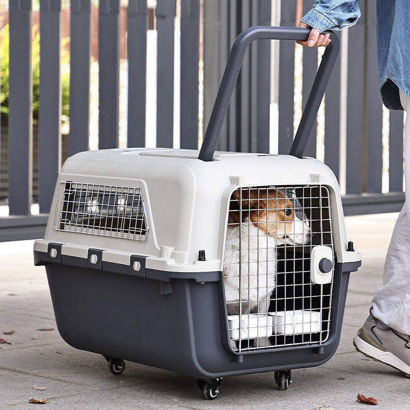 ボタンを閉めるポータブル ペットバッグ 大容量 旅行用品のための猫の檻