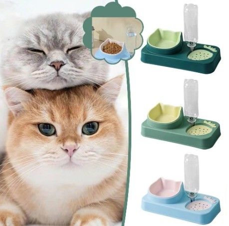 ペット 犬 猫 飲み水 ボトル 猫 食べ物 ボウル と 水 配給器 の 時間 設定 は ない