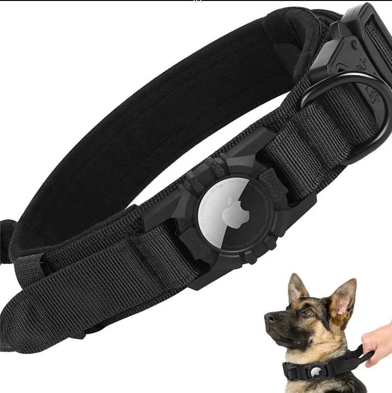 ナイロンの犬のトレーニングカラー ランニング ウォーキング ウォーキング エアタグ トラッカー 保護ケース 今
