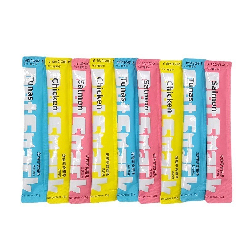 多味の55%肉 猫の棒 スナック 犬用 15g/pcs 新鮮な肉 クリームドッグ・トリートメント