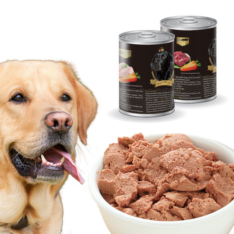 混合味 犬用缶詰 OEM/ODM 鶏肉牛肉 野菜 濡れ ペット用 クリーム菓子