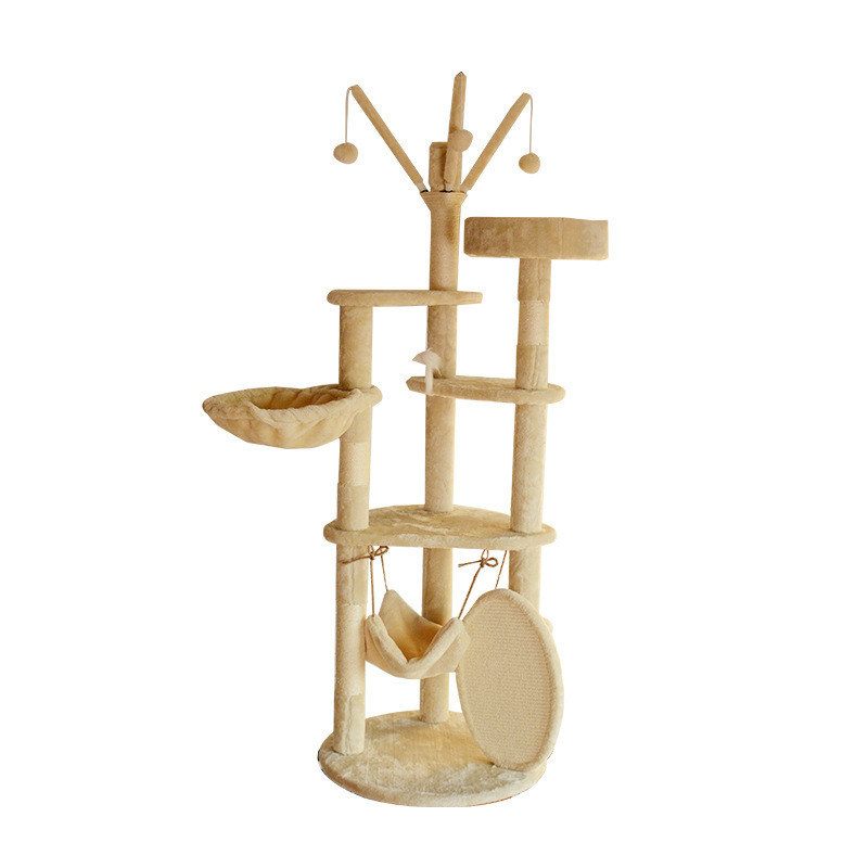 多層猫 登り Sisal フレーム モダン 木 大きい猫 木 塔 家具 スクラッチ ポスト
