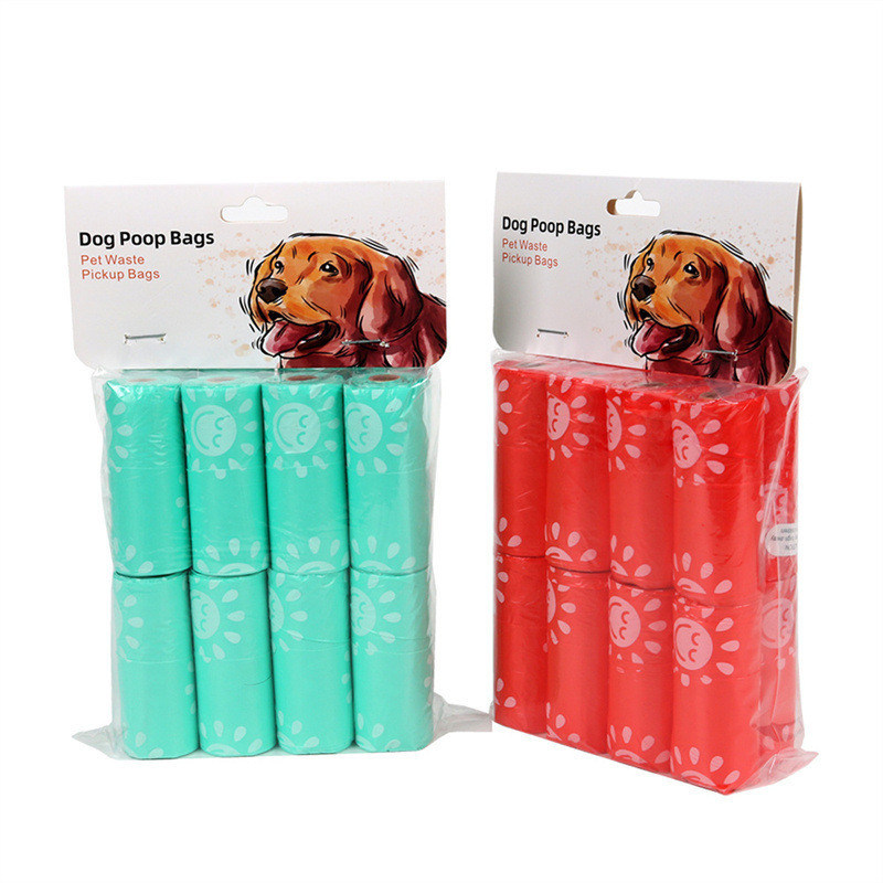 快適なスタイルのペットゴミ廃棄物廃棄物袋 持続可能 Epi hdpe 犬の糞袋のホルダー