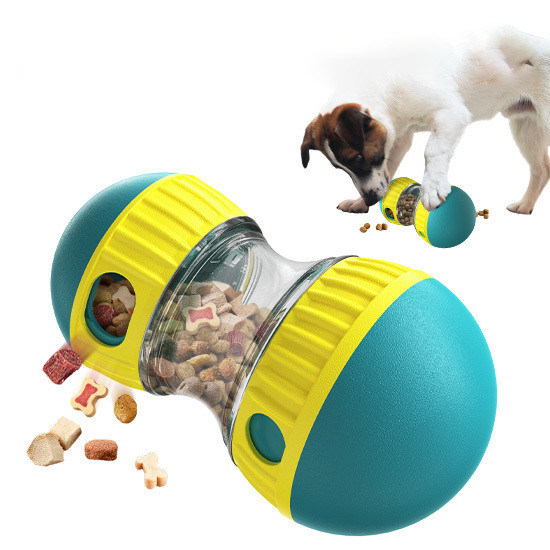 ABS インタラクティブな犬用玩具 小型犬用 ゆっくりと餌を与えるボウルに最適な代替品